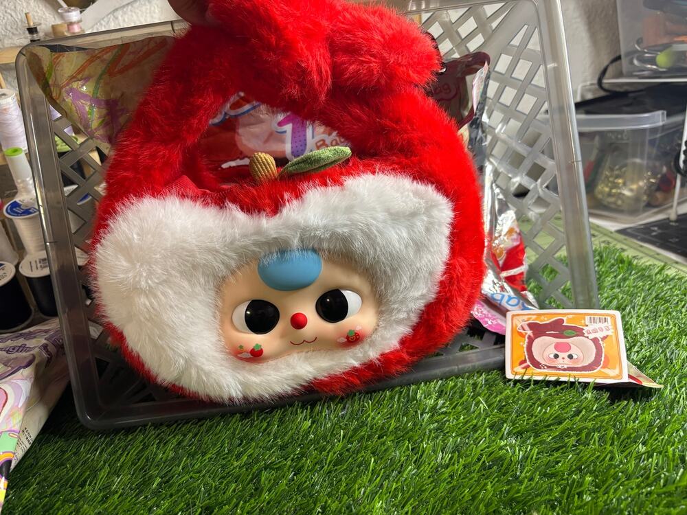 Baby Three Apple Fruit Handbag